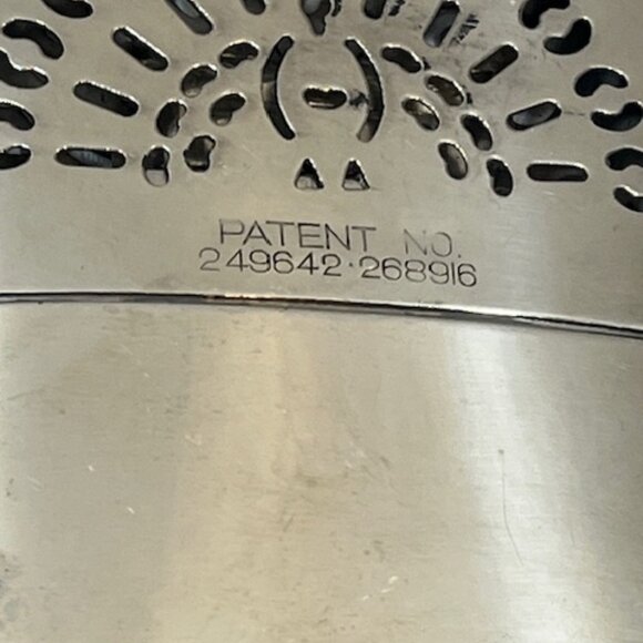 VTG 50's Peacock Pocket Chrome Hand Warmer Silver Toned 2.5"x3.5" Japan - Picture 10 of 14